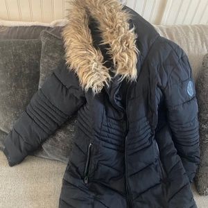 Kids Black Winter Coat